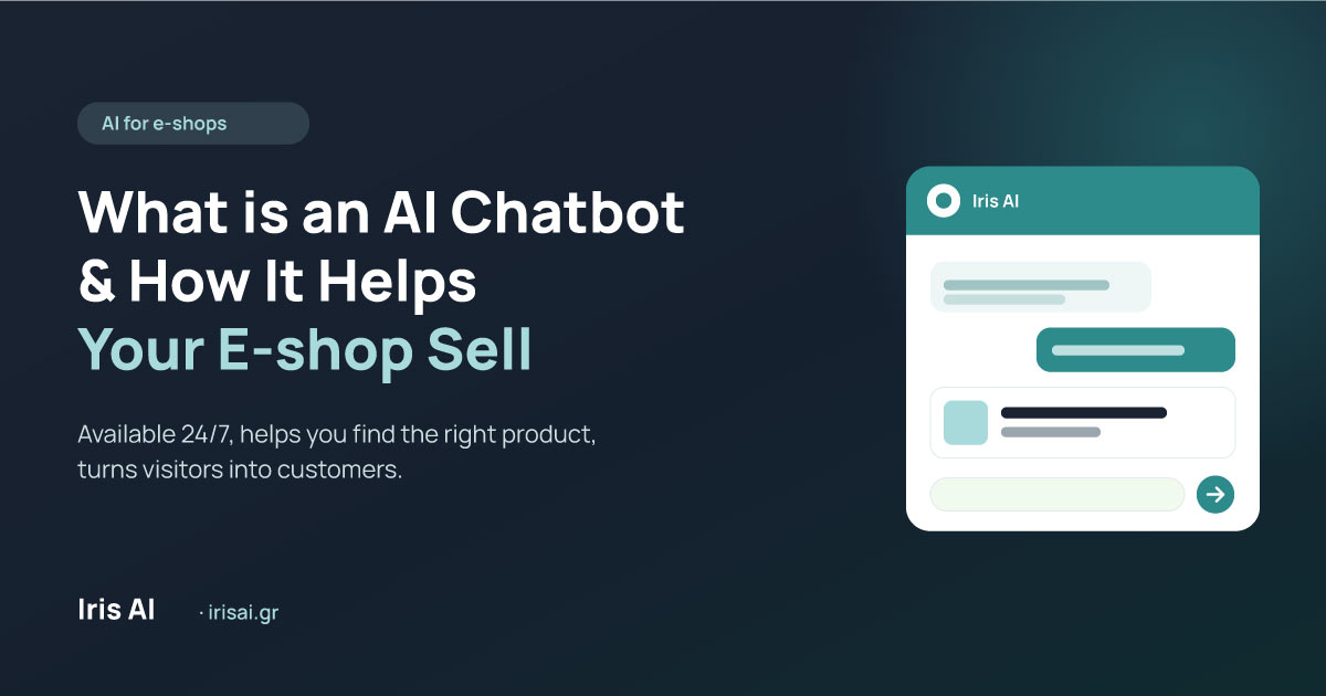 What is an AI Chatbot & How It Helps Your E-shop Sell